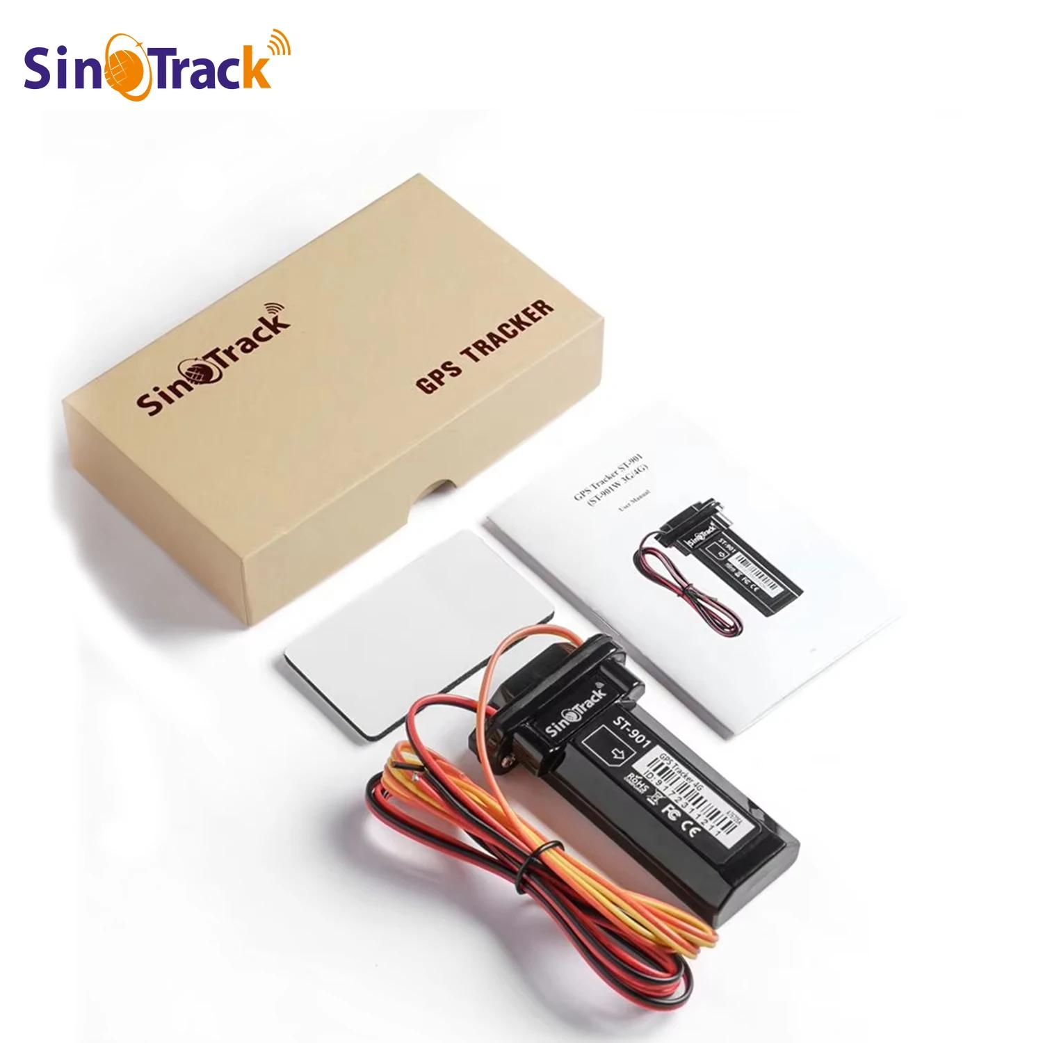 Meilleur traqueur GPS SinoTrack 4G, batterie intégrée étanche pour voiture, véhicule, appareil gps, 