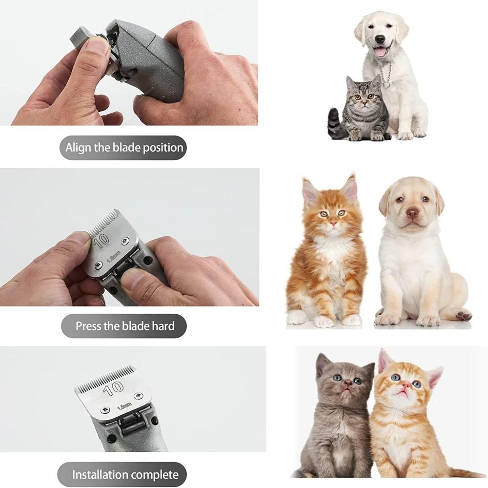 3F 4F 5F 7F 9 #   10 #   30 #   40 #   50 #   Lame de tondeuse professionnelle pour animaux de compa