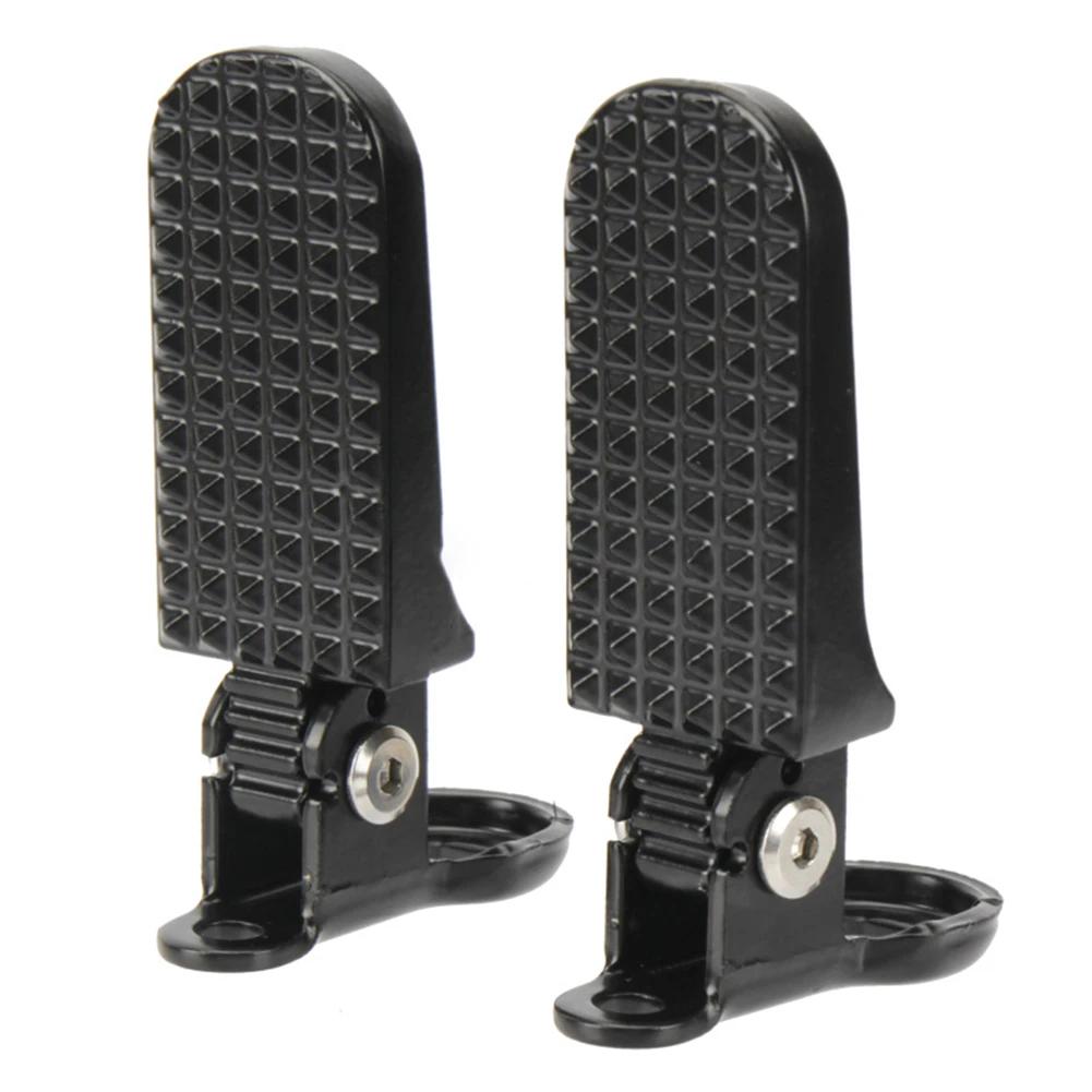 Pédale arrière coordonnante pour vélo électrique, conception pliable, matériau en alliage d'aluminiu