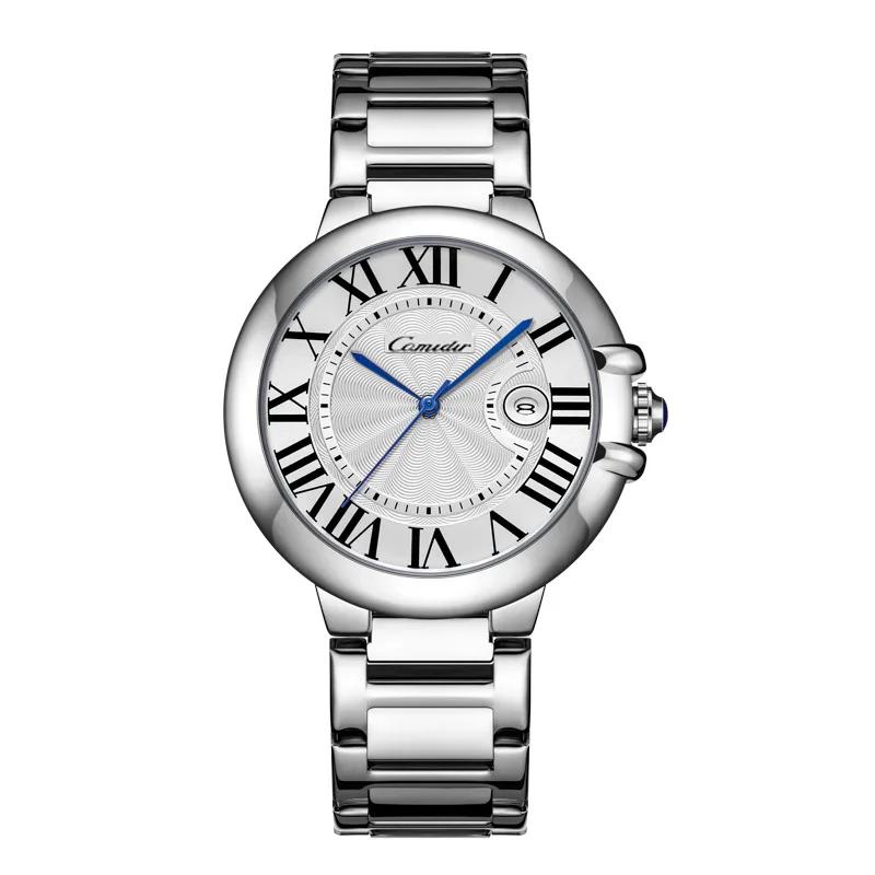 Montre pour hommes ballon bleu hommes étanche mode affaires Quartz hommes Warches chiffre romain