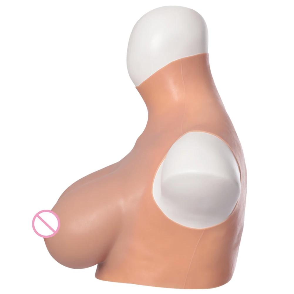 Faux Seins Artificiels en Silicone, Formes Réalistes, pour Crossdresser, Shemale Drag Queen, Transge