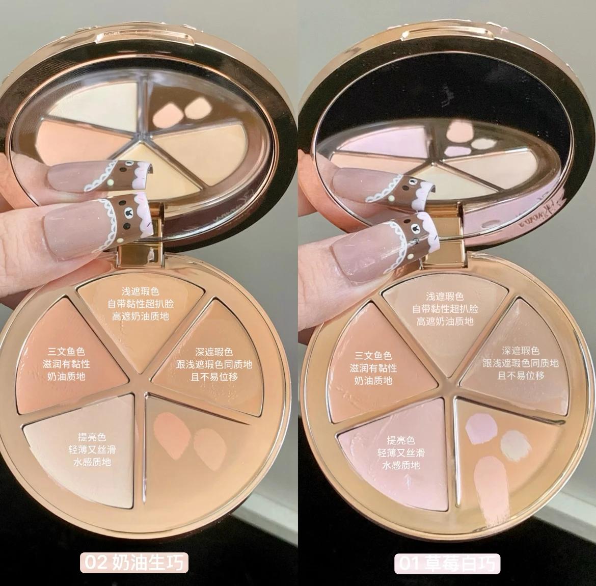 Flower Knows – Palette anti-cernes, Collection Sweetie Bear, velours impeccable, quatre couleurs, ma