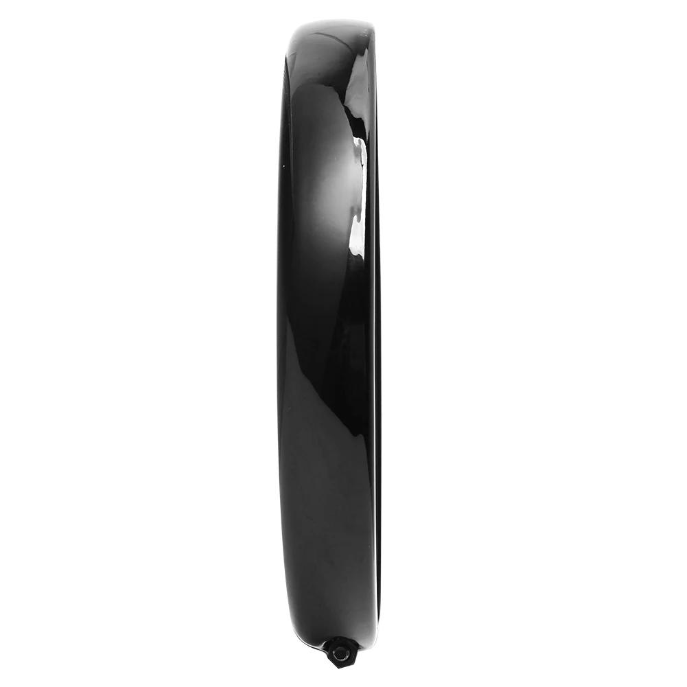 Anneau de garniture de phare de moto noir, 5.75 pouces, pour Harley Sportster Iron XL 883 1200 Dyna 