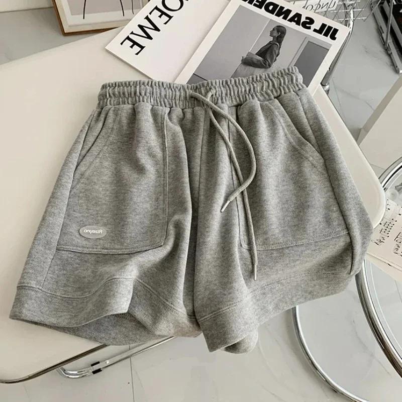 2026 femmes confortable ample jambe large cordon un pantalon taille mince coupe ajustée décontracté 