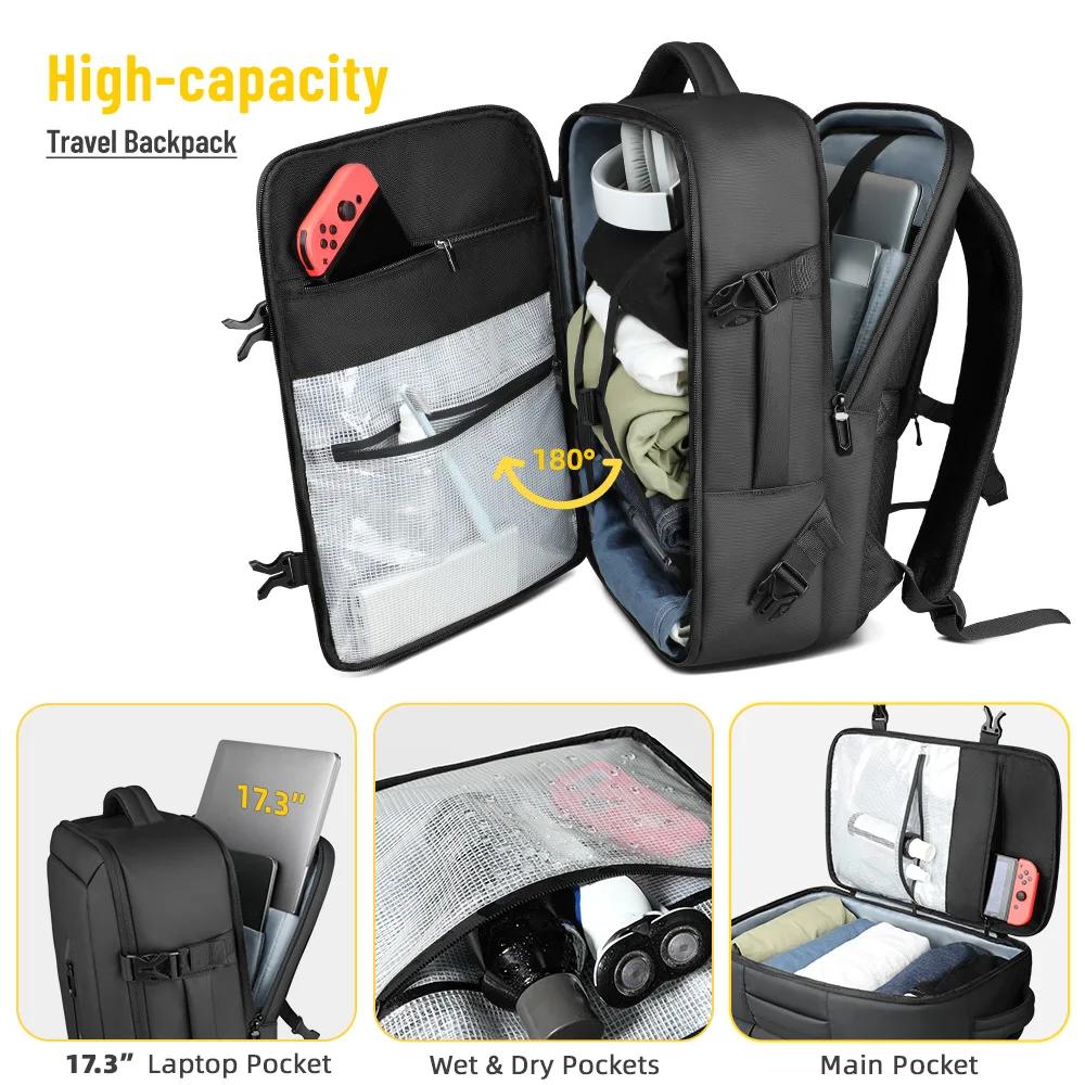 Heroic Knight voyage hommes 17.3 pouces sac à dos pour ordinateur portable de luxe affaires sac à do