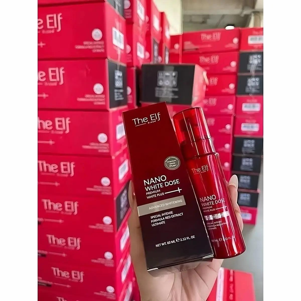 60 ml The Elf Nano crème blanche traitement blanchissant et éclaircissant pour le visage, correcteur