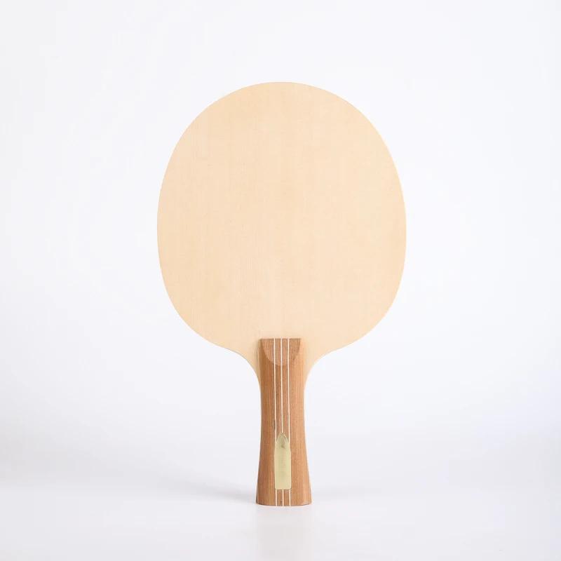 Stuor Tamca-Raquette de tennis de table Hinoki en fibre de carbone 5000, raquette de ping-pong en bo