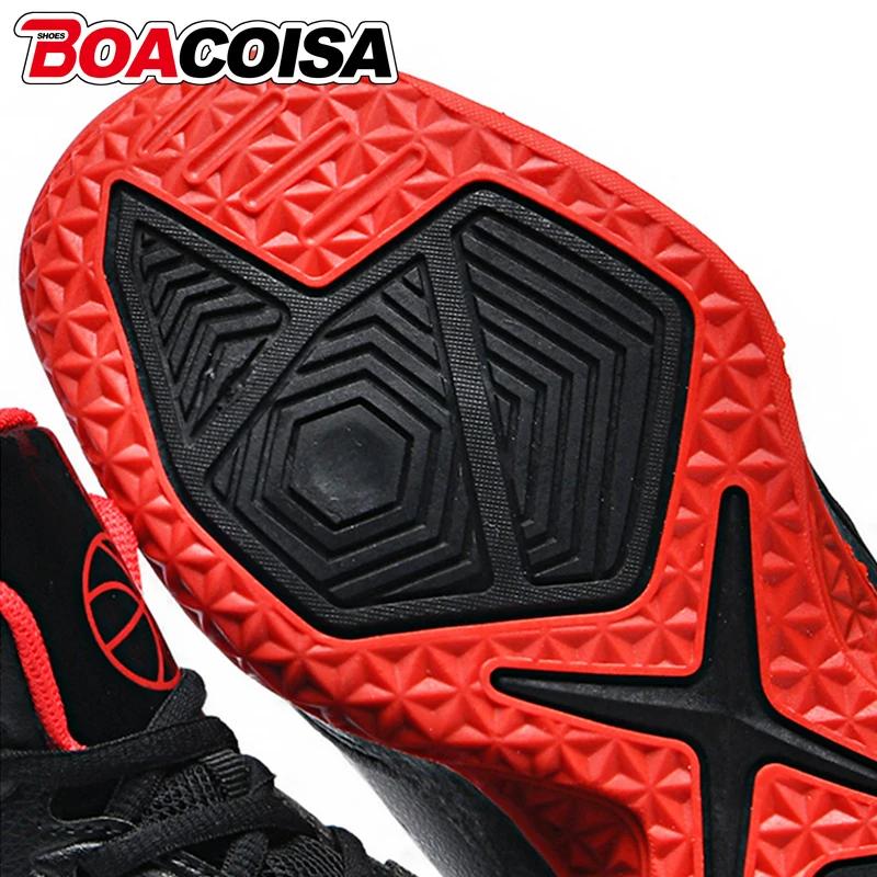 Chaussures de basket-ball pour enfants, baskets d'extérieur antidérapantes, de course, de marche, re