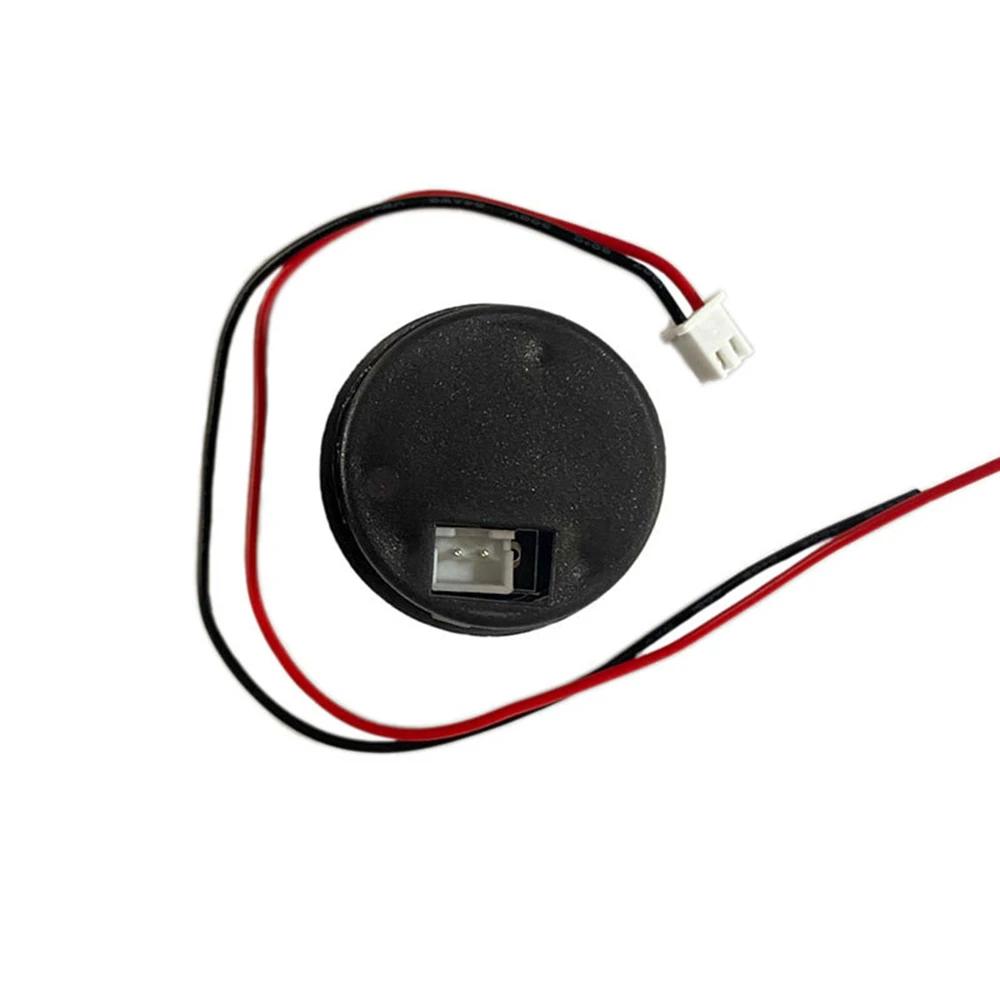 Voltmètre rond à deux fils, affichage numérique LED DC 4-100V, compteur de courant de tension de voi