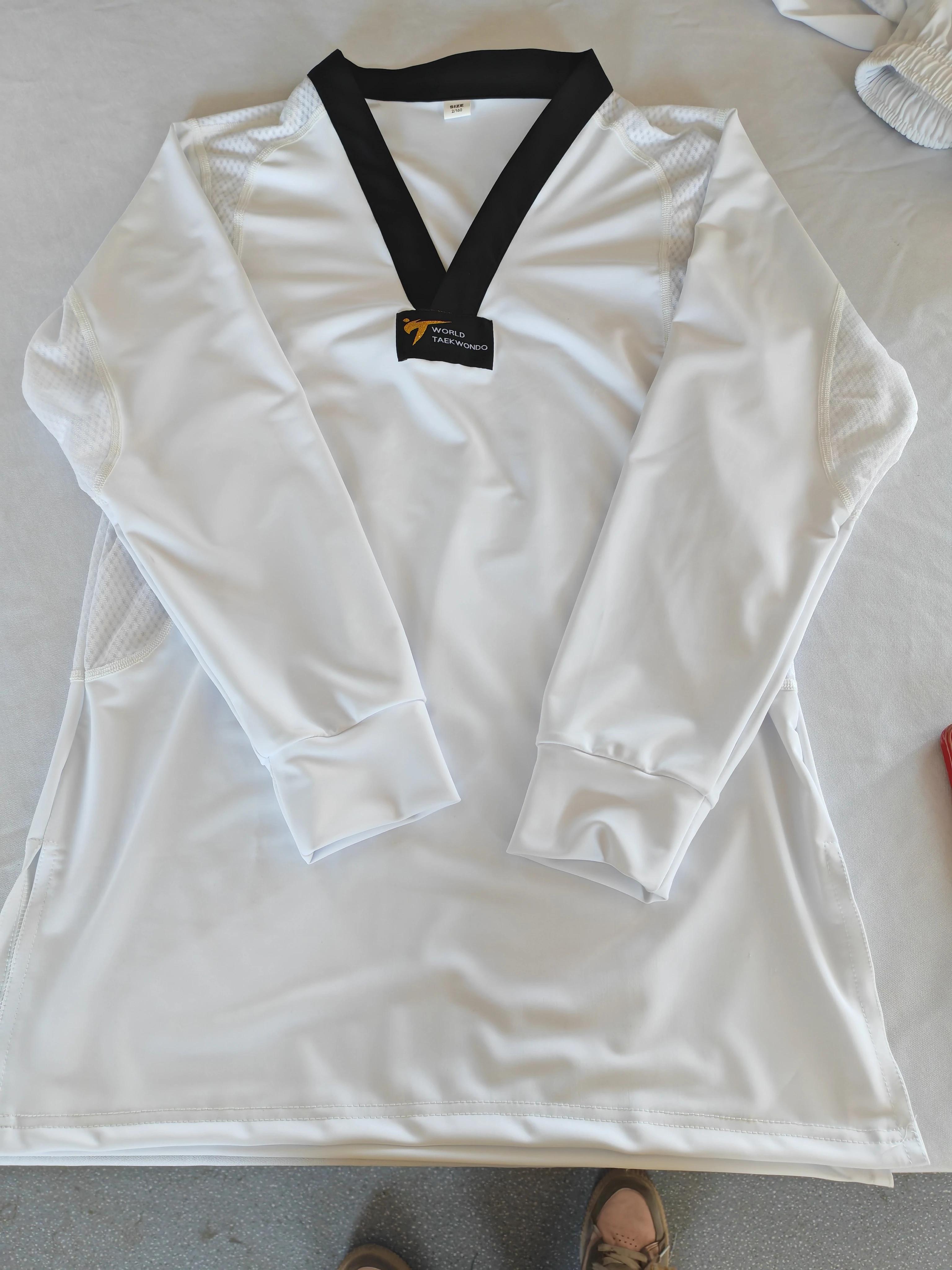 Uniforme taekwondo professionnel enfants adultes léger extensible compétition séchage rapide