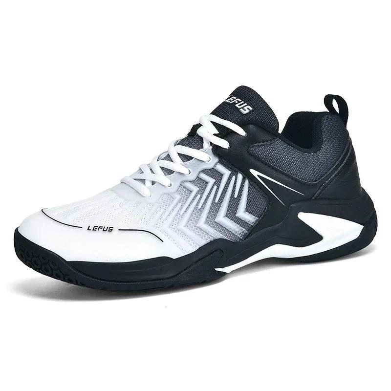 Baskets de badminton homme femme haute qualité - Semelle antidérapante intérieur extérieur - Chaussures sport bleues