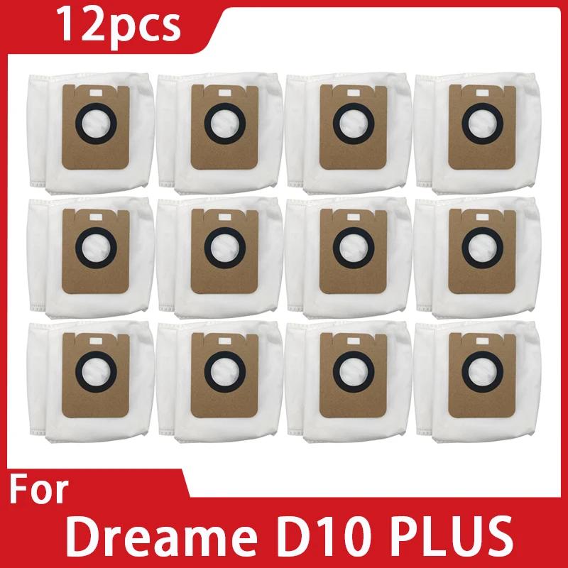 Sac à poussière Dreame Bot D10 Plus, accessoires RLS3D, sacs pour aspirateur Robot, sac sale, pièces