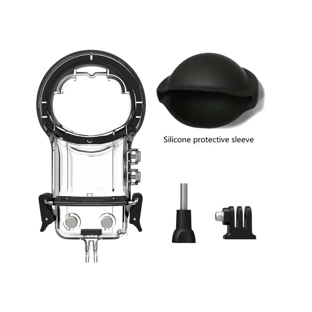 Boîtier étanche pour Insta360 X3, étui de protection pour caméra de sport, étui de plongée sous-mari