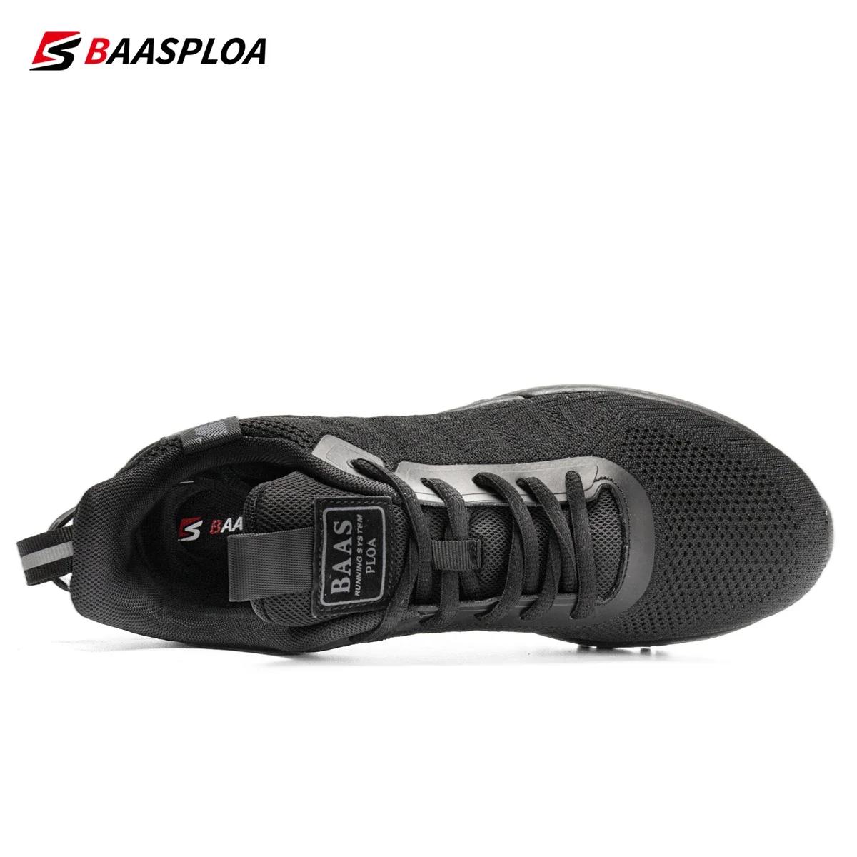 Baskets tennis homme Baasploa légères respirantes - Chaussures course professionnelles maille décontractées
