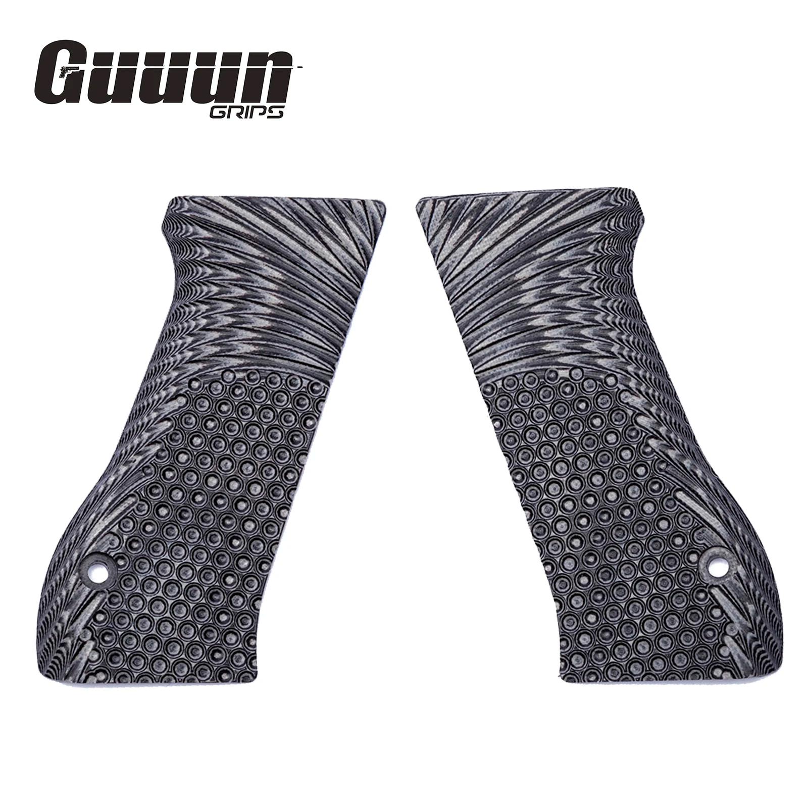 Guuun-Poignées G10 pour Jericho 941 F9 OPS Eagle Wing Bergamo, 5 options de documents