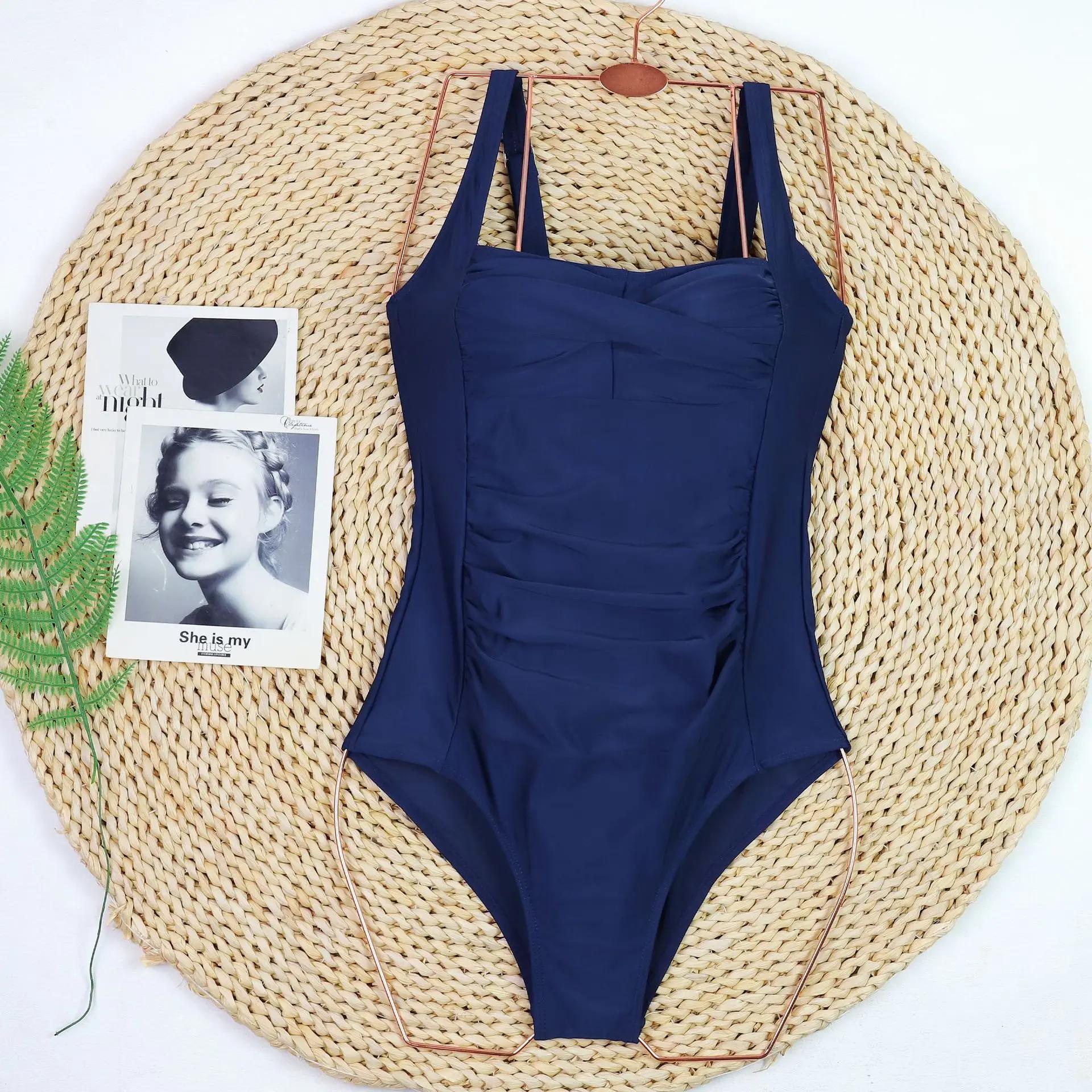 Maillot de bain une pièce push-up sexy grande taille 2024 plage été