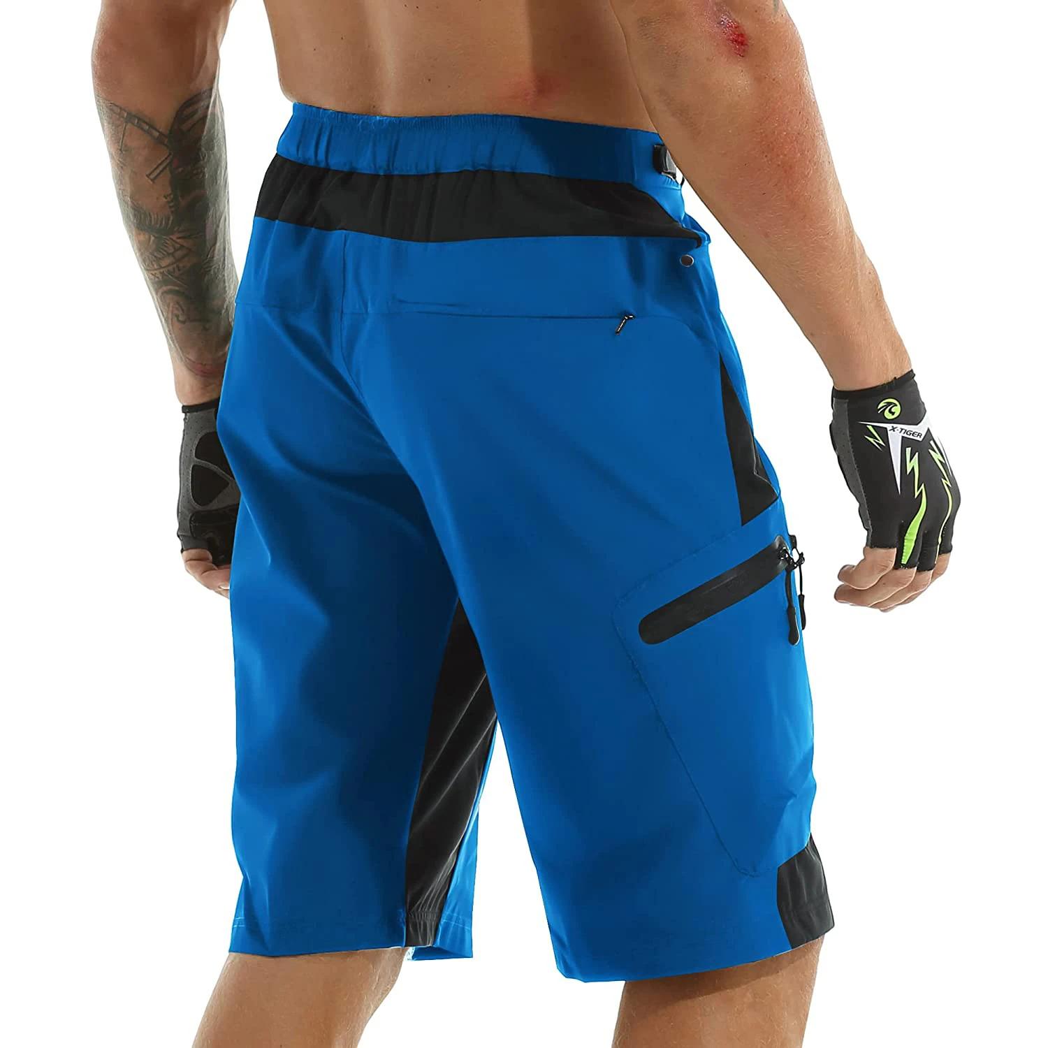 X-tiger – Short de vélo pour hommes, pantalon coupe ample, pour Sports de plein air, équitation, cyc