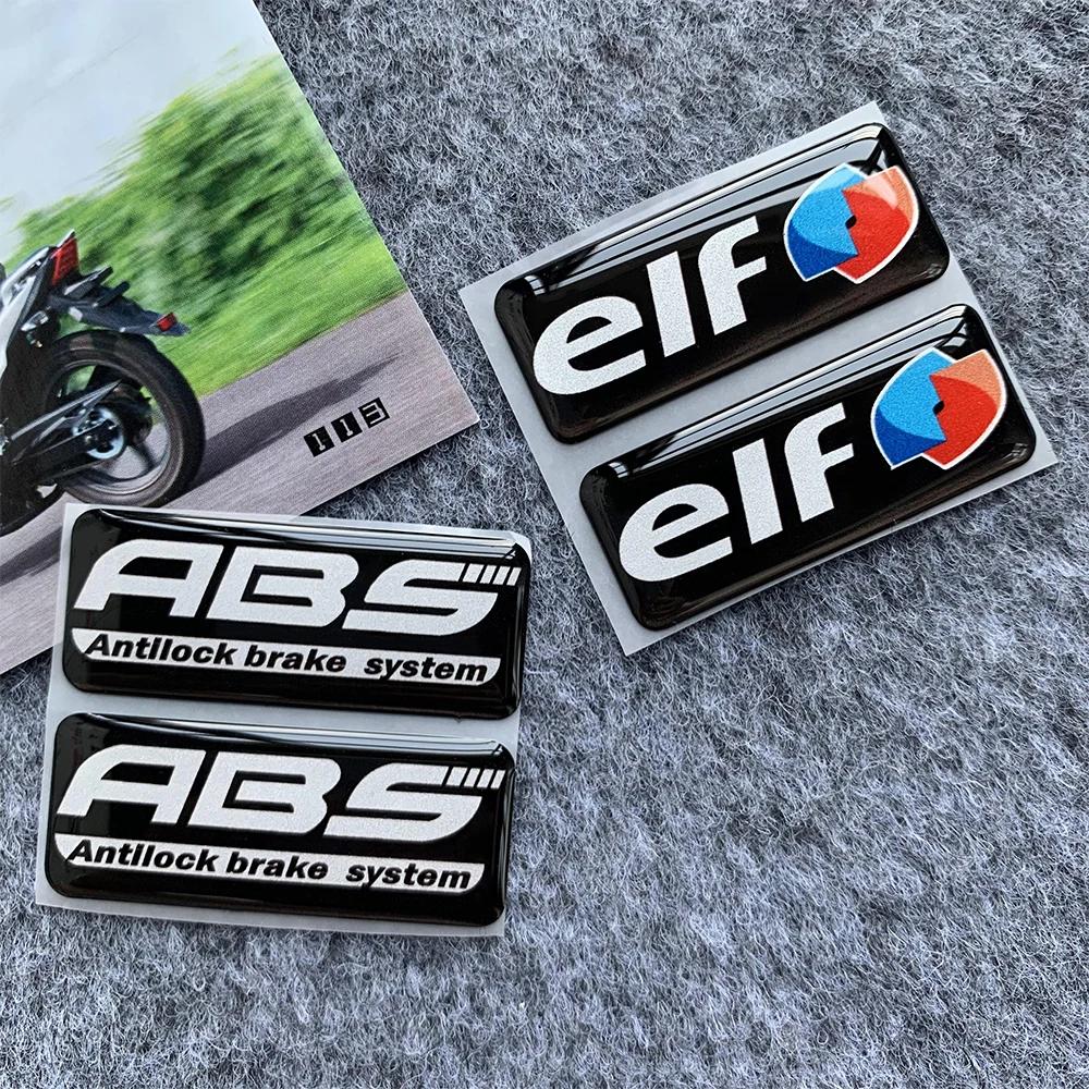 Autocollants de colle pour tuyau d'échappement de moto, 2 pièces, décoration réfléchissante pour AR 