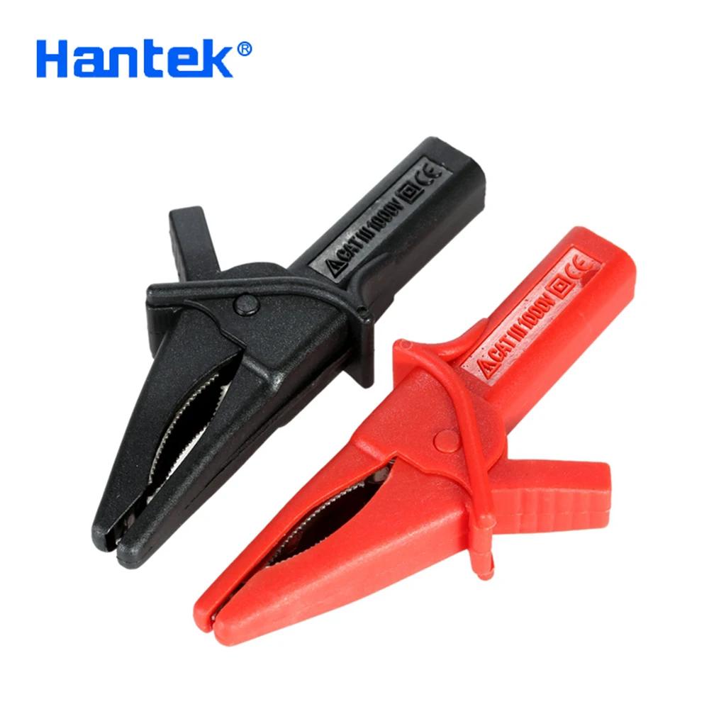 Hantek-Pince crocodile électrique DolDave HT18A, 4mm, pour oscilloscope numérique USB, accessoires d
