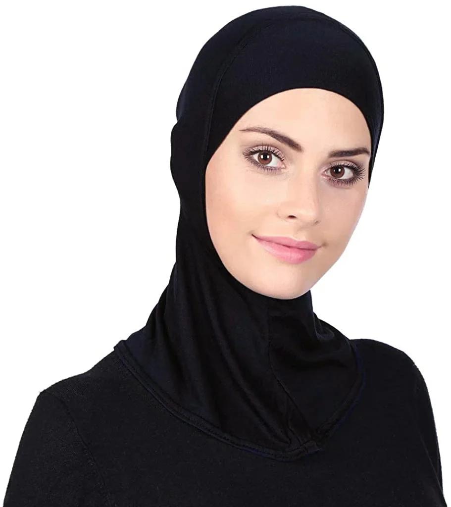 Ramadan islam hijab voile femme musulman sous-écharpe foulard musulmane pour femme tête foulards fem
