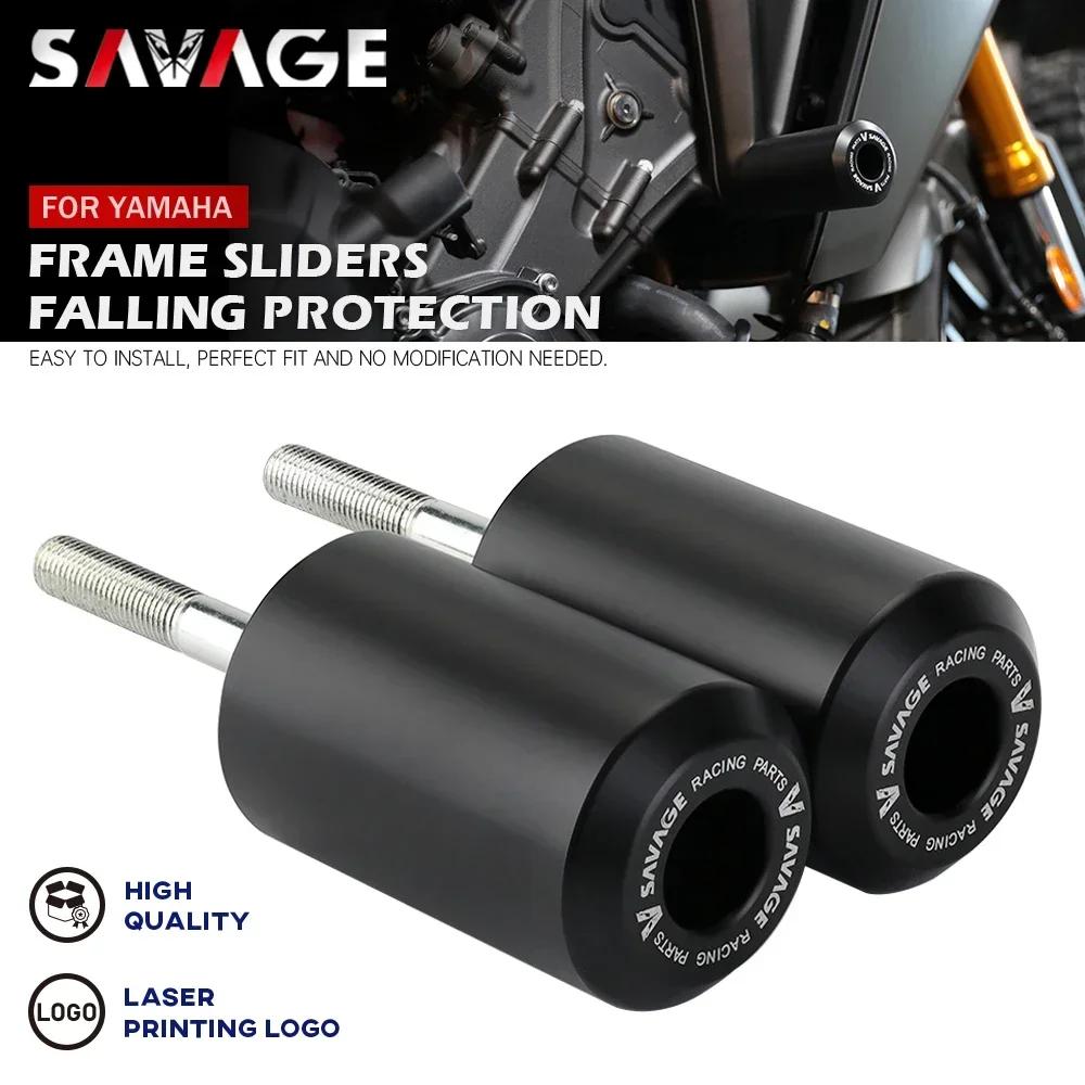 Protecteur de cadre anti-chute MT09 2021 pour YAMAHA MT-09/SP Tracer 900 9/GT 9GT, protection d'axe 