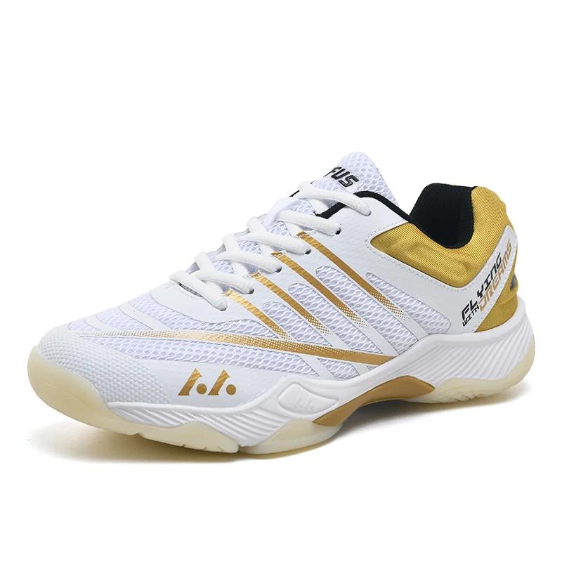 Chaussures badminton respirantes unisexes - Baskets entraînement gym et tennis