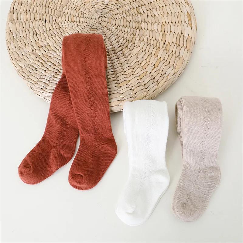 Lawadka 0 à 5 ans été enfant en bas âge bébé collants pour filles mode tricoté côtelé nouveau-né col
