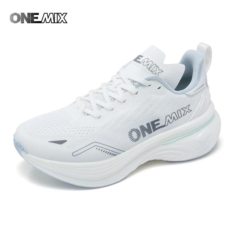 ONEMIX 2026 Nouvelles chaussures de course à coussinets pour femmes et hommes, légères, tendance, ba
