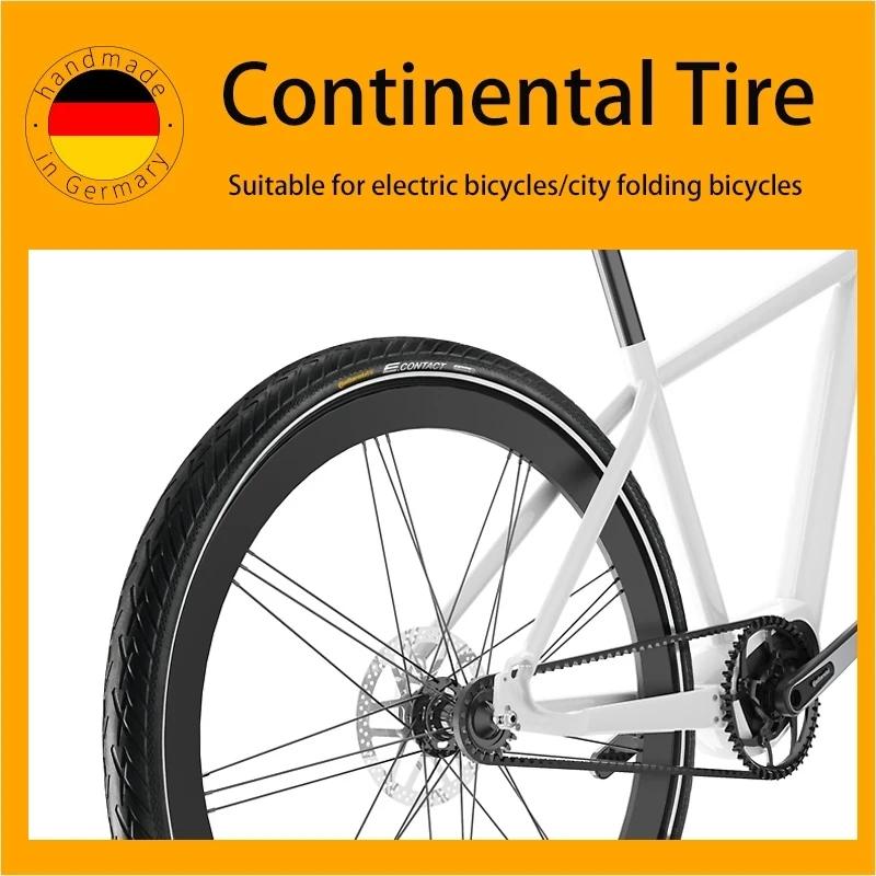 Continental Contact Urban 16 pouces / 20 pouces 3/180Tpi Pneu en fil d'acier anti-crevaison pour vél