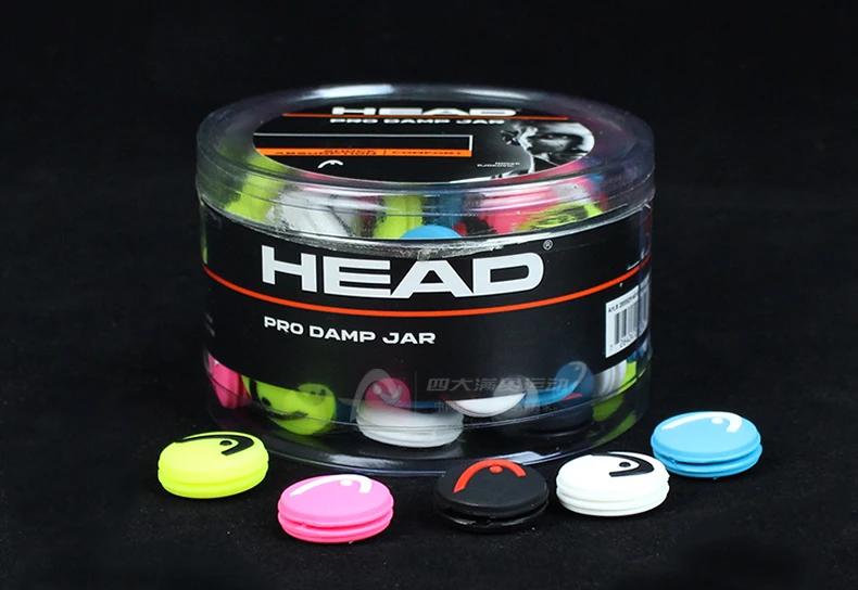 2 pièces/lot tête circulaire raquette de Tennis amortisseur amortisseurs de vibrations Silicone Dura