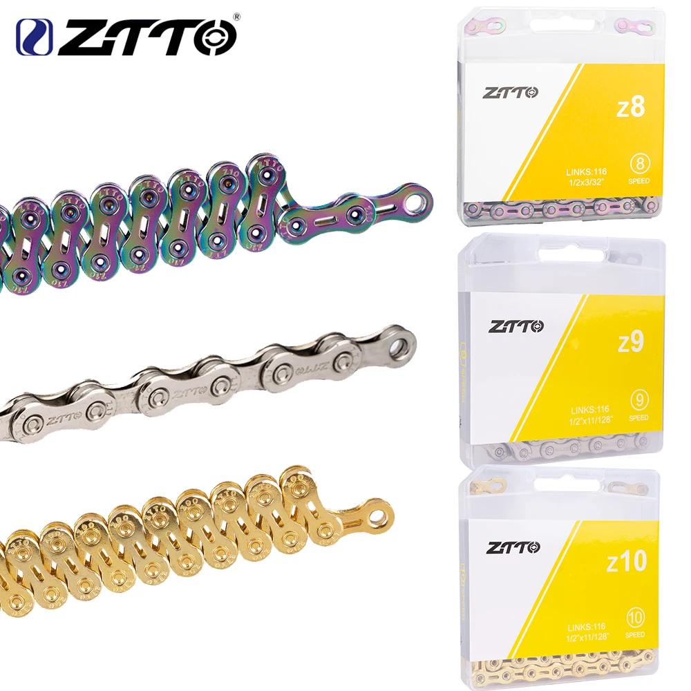 ZTTO ULT vélo 8 9 10 chaîne de vitesses 116 maillons chaînes de vélo de route vtt verrouillage de pu
