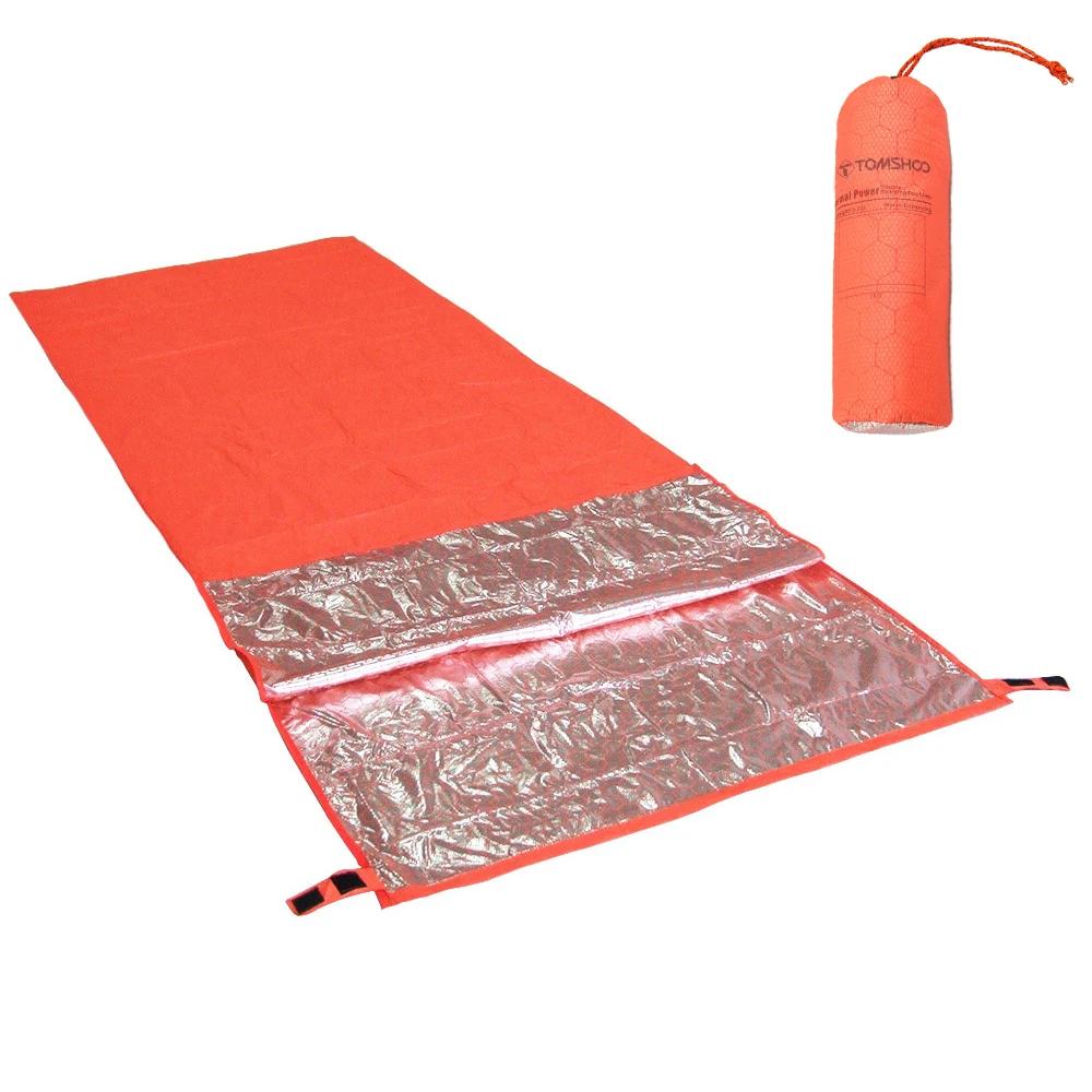 Tomshoo-Sac de couchage portable Wskins, simple, verrouillage de coulée, température, camping en ple