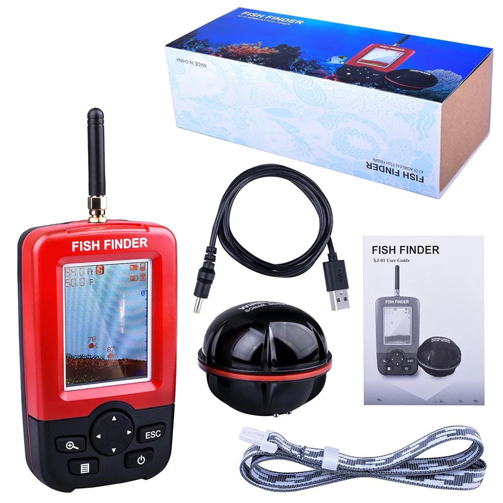100M Portable Sonar détecteurs de poisson leurre de pêche écho sondeur détecteur de pêche alarme tra