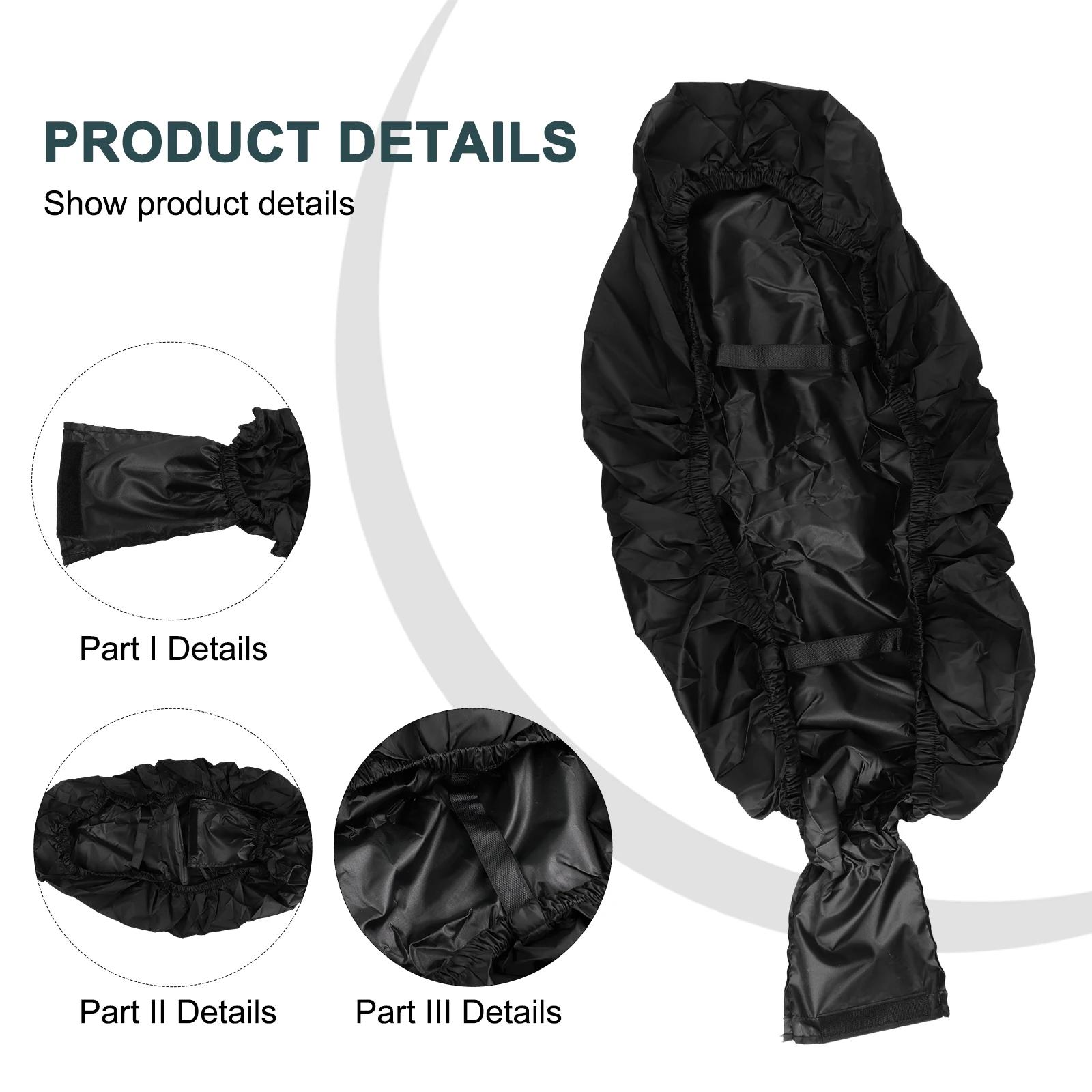 Juste de siège de moto imperméable, housse de siège de moto, gril Oxford 210D, flexible, universelle