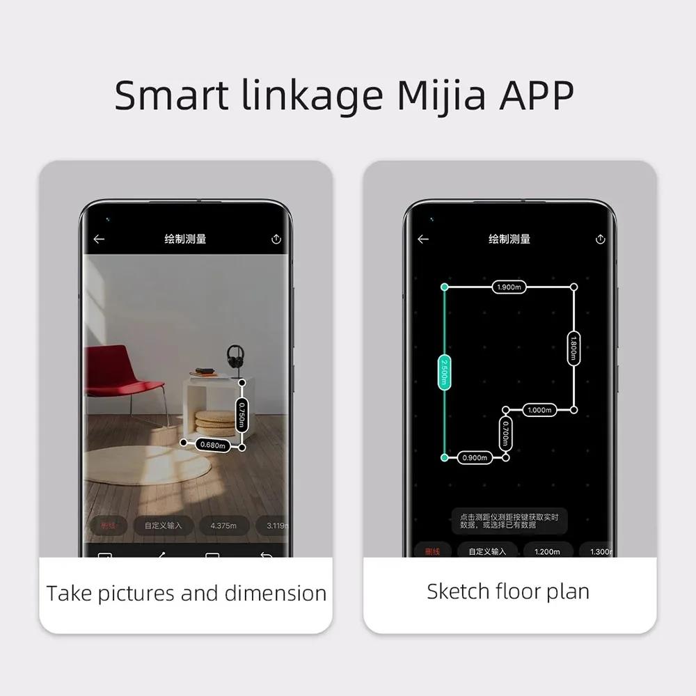 Xiaomi Mijia télémètre Laser intelligent télémètre en temps réel affichage LCD télémètre Laser ruban
