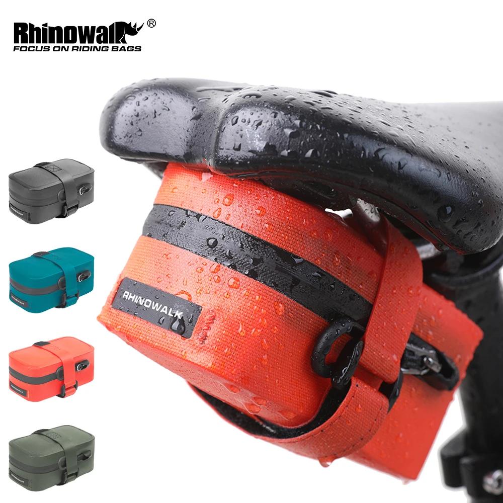 Rhinowalk sac de selle de vélo étanche tige de selle de vélo sac arrière Portable sac à outils de ra