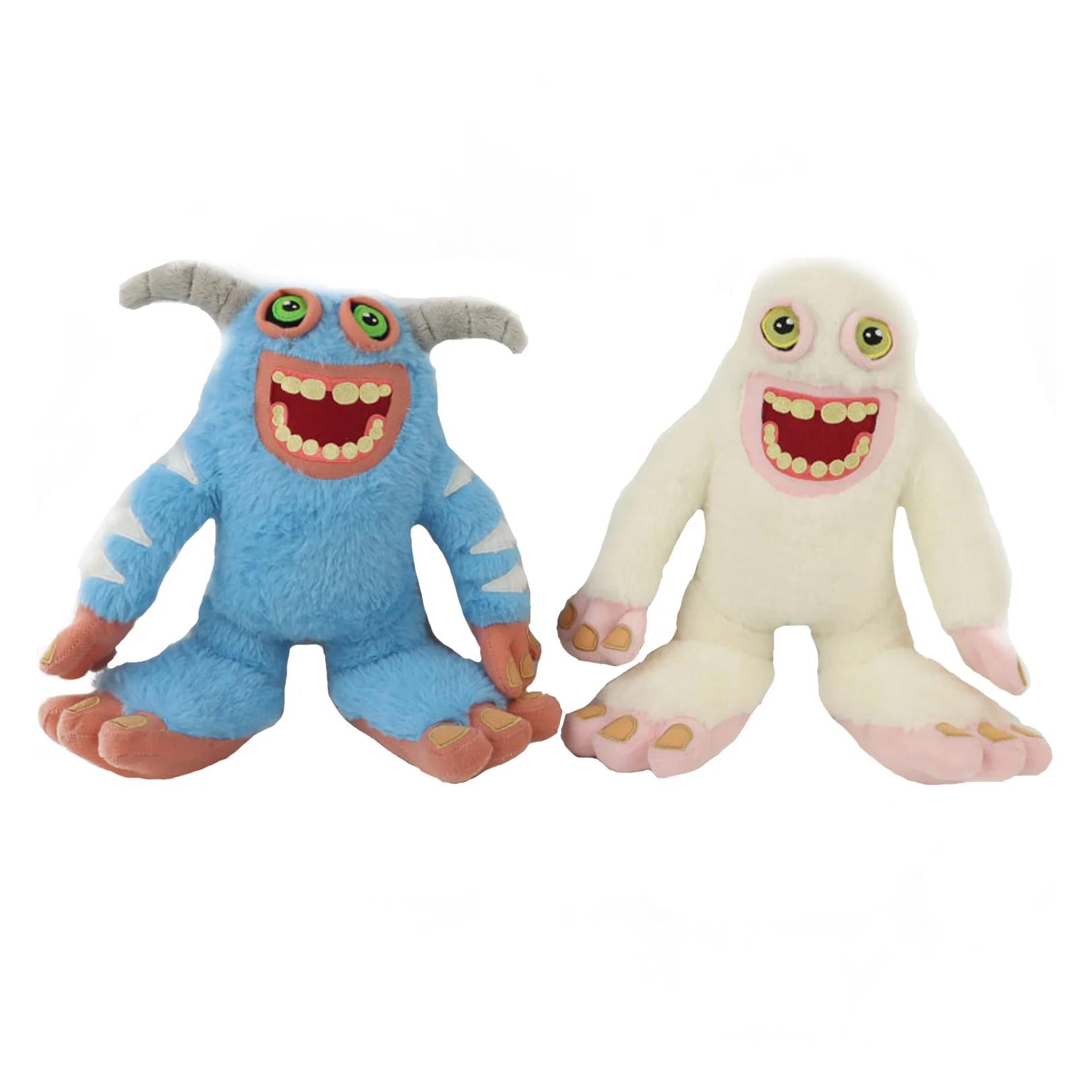 31 cm monstres bleus ou blancs mammiott jouets en peluche film animaux en peluche doux peluche Bigfo