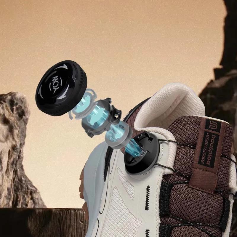 Chaussures randonnée homme Baasploa en maille respirante antidérapantes confortables