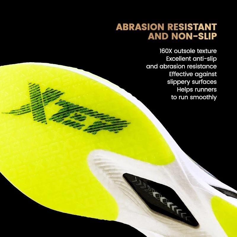Chaussures de course homme Xtep 160X 3.0 Pro - Plaque carbone marathon PB - Amorti baume rebond
