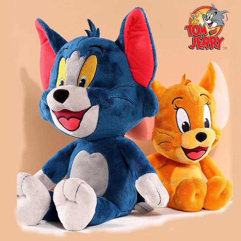 Anime Tom et Jerry peluche jouet dessin animé film figurines chat souris mignon peluches peluche pou