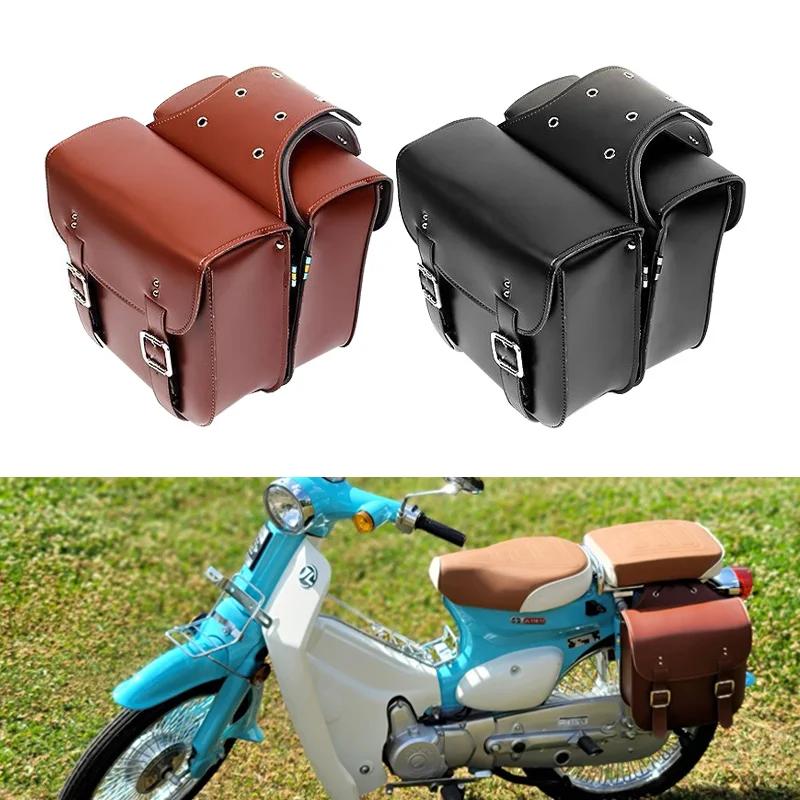 Sacs arrière de queue de bagage pour Sportster 883 1200 Honda Yamaha Suzuki, sacoches latérales de m