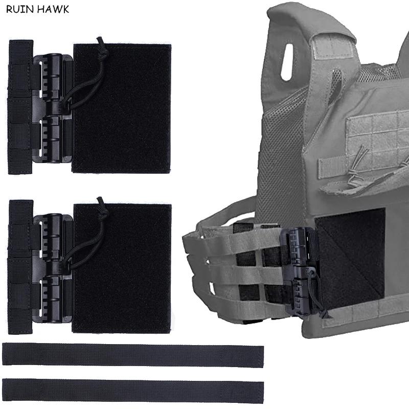 Gilet tactique avec boucle à dégagement rapide, Kit Molle universel pour gilet Airsoft, ensemble de 