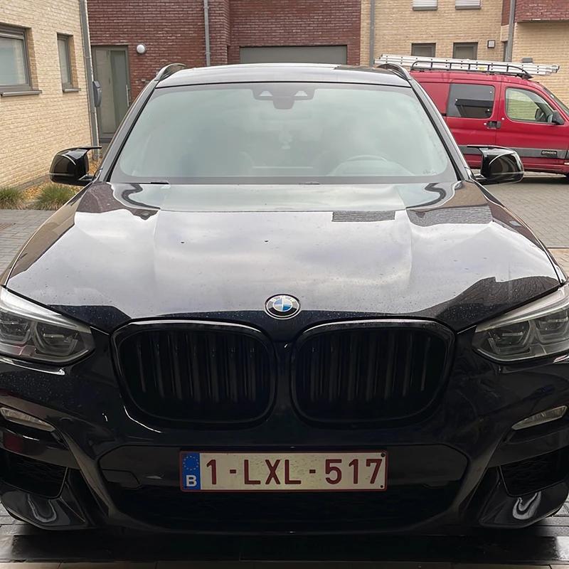 Pour BMW X3 G01 X4 G02 X5 G05 X6 G06 X7 G07 2018 2019 2020 M style noir rétroviseur couverture X3M L