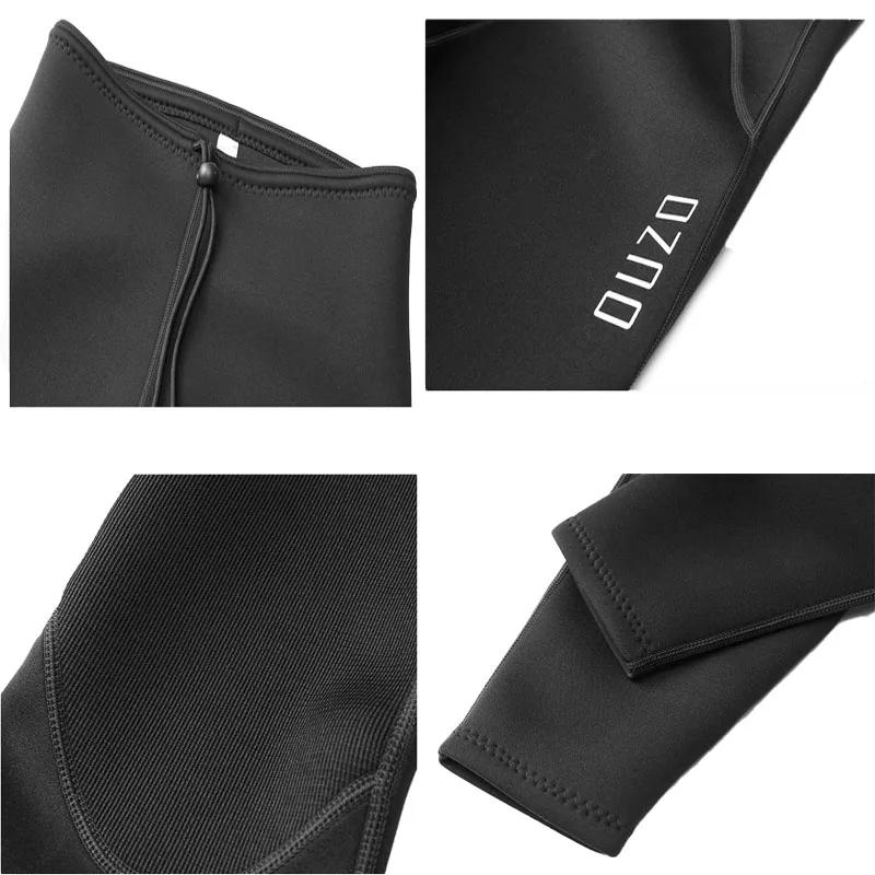Pantalon plongée hommes 1.5mm néoprène surf pêche long sangle réglable garde au chaud plongée libre