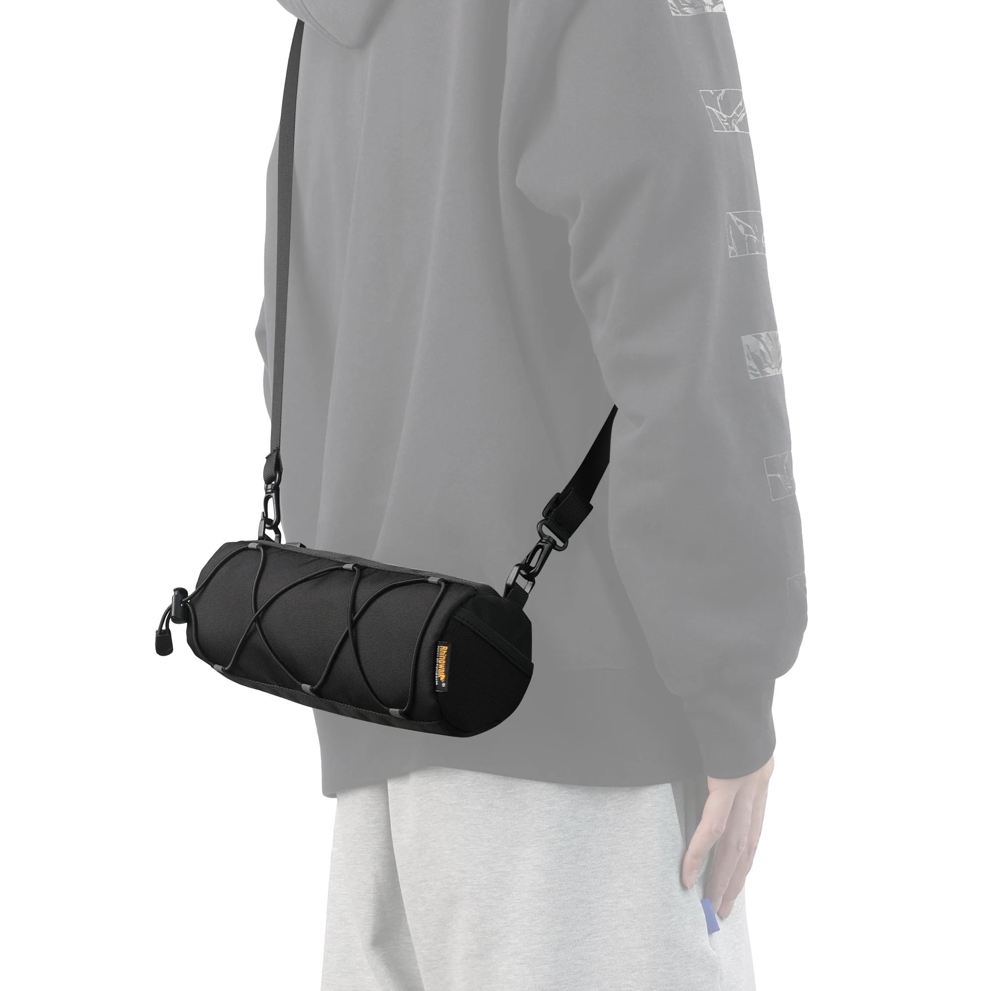 Rhinoworld – sac de guidon de vélo, sac avant de vélo, sac de rangement en rouleau, sac à bandoulièr