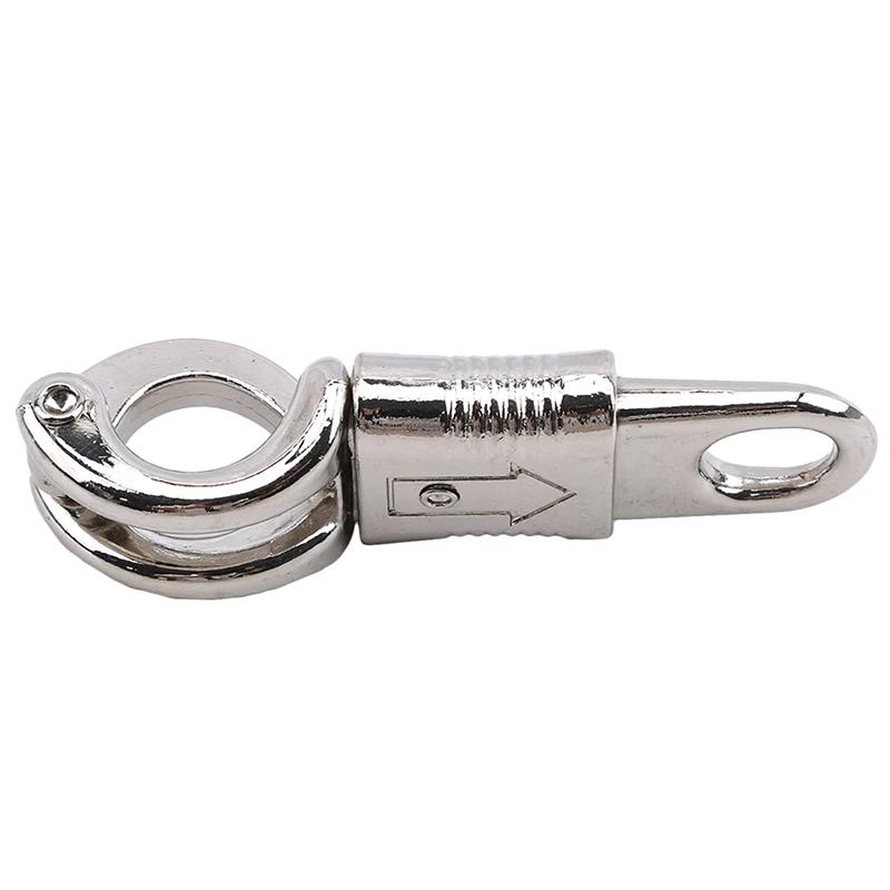 Réinitialisation de l'Éducation en alliage de zinc pour cheval, clip à dégagement rapide, mousqueton
