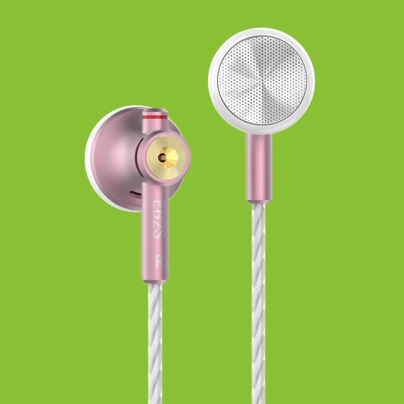 NICEHCK-Oreillette HIFI en métal CNC, EB2S, 3.5mm, 4.4mm, LCP Dynamic Music, Vocal Earphone, Wired H