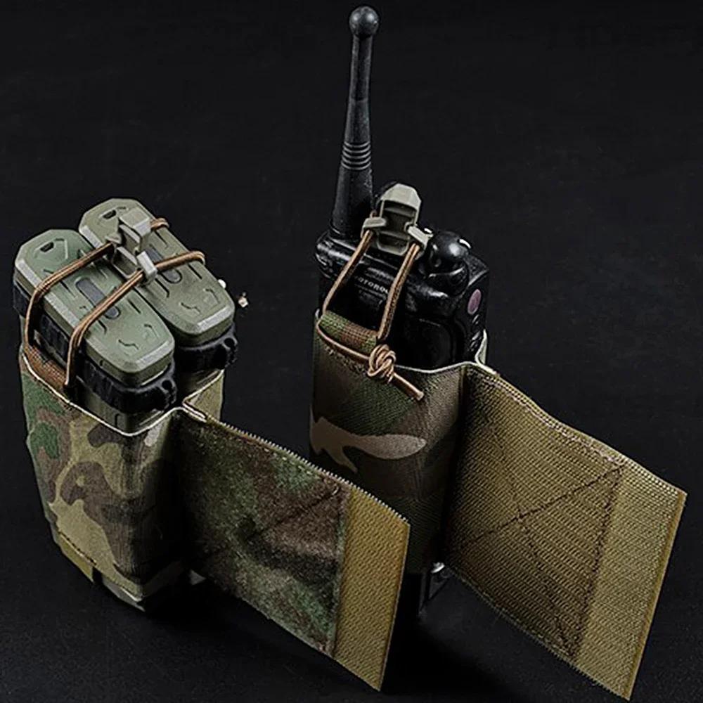 Gilet de chasse Wingman V2 Ferro Style élastique pour radios, sac porte-revues, pochette FCPC V5 Air