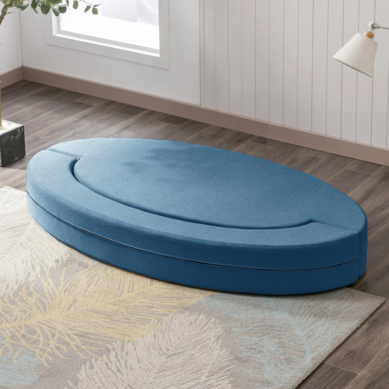 HORGgland-Canapé-lit pliant narO, canapé-lit, chaise longue pour invités, matelas de sol convertible