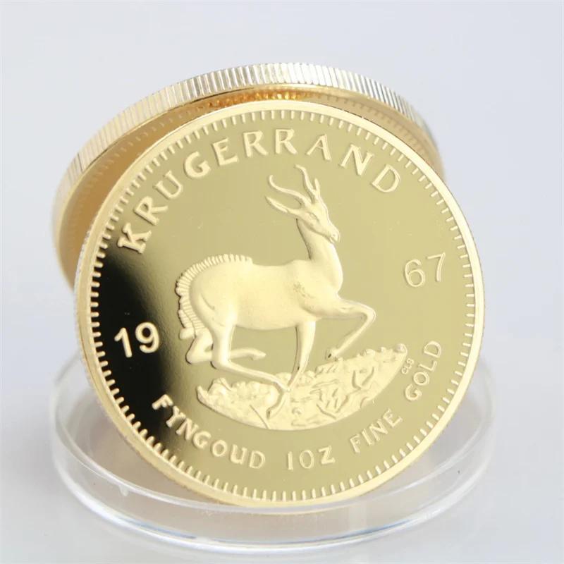 Afrique du sud afrique saoudienne Krugerrand pièce d'or Paul Kruger pièces de collection